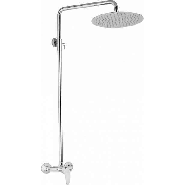 JB Sanitary Sprchová sestava s baterií SLIM s horním vývodem, průměr 30cm SA 61 000 00 4