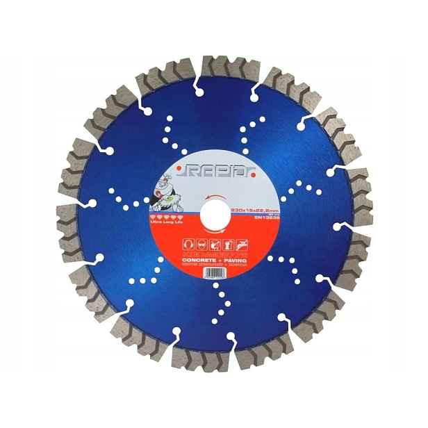 Kotouč řezný diamantový segmentový 230 x 15 x 22,2 mm M08772