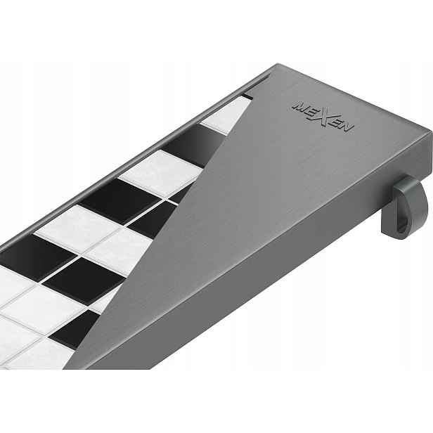 Mexen Flat M13 krycí rošt 2v1 pro lineární odtok 60 cm, broušená šedá