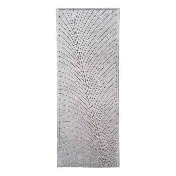 Vnitřní a venkovní běhoun ve stříbrné barvě 80x250 cm Nova 1204 – Ayyildiz Carpets
