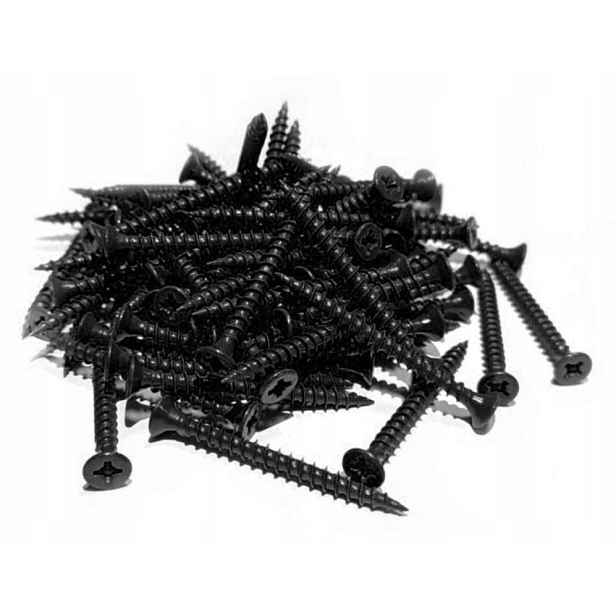 Vruty Do Sádrokartonu Do Dřeva Šroub Dřevo 4,2x70mm 10kg Černé Gkb