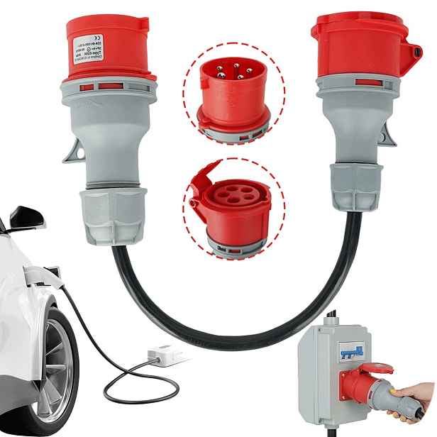 Zástrčka Přenosná zásuvka Izolovaná pro silové instalace