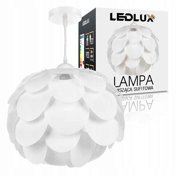 Závěsné Stropní Svítidlo Bílá Květina – Moderní design pro váš interiér