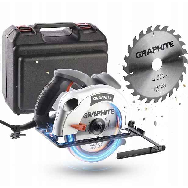 Graphite Kotoučová Pila 58G488 Kufr 2 Kotouče