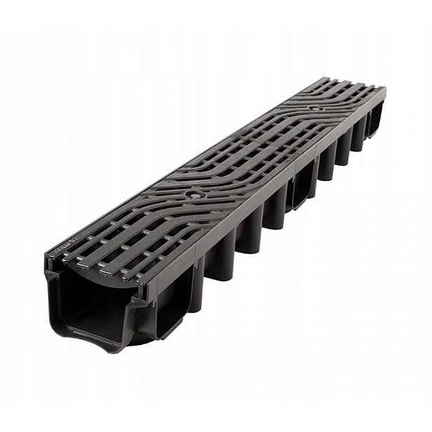 Lineární Odvodnění Koryto plast/litina h98 C250 (25 tun)