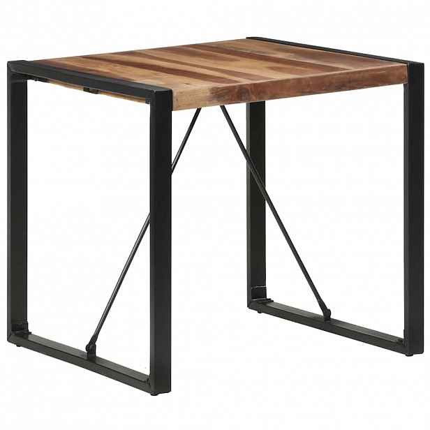 vidaXL Jídelní stůl 80 x 80 x 75 cm masivní dřevo