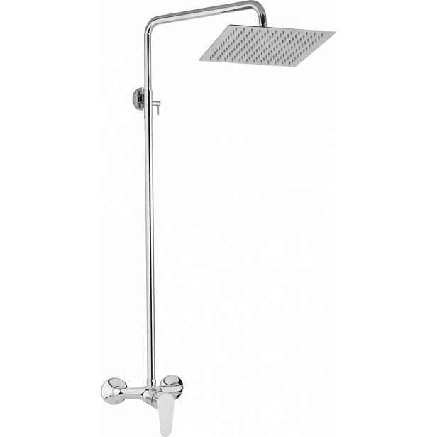 JB Sanitary Sprchová sestava s baterií TIRA s horním vývodem, 30x30cm SD 61 000 00 2
