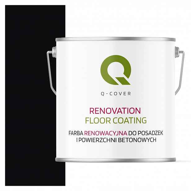 Barva Pro Renovaci Podlah Betonu Černá Ral 9005 Polomat 5L Výrobce