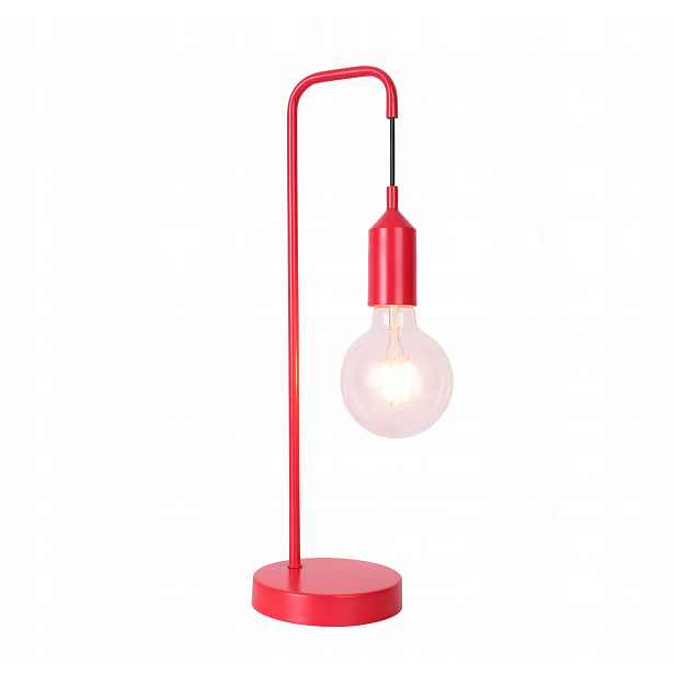 Stolní lampa červená 1X40W E27 Laren Ledea