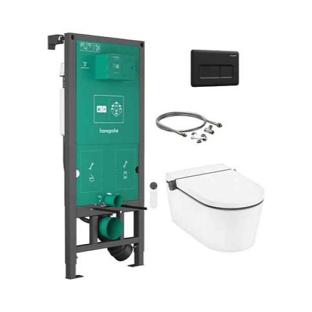 Závěsný WC set Hansgrohe LavaPura Element S HGWCBAL34