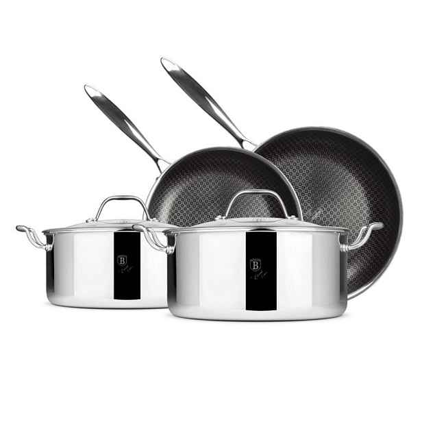BERLINGERHAUS Sada nádobí s titanovým povrchem 6 ks Eternal Collection BH-8517