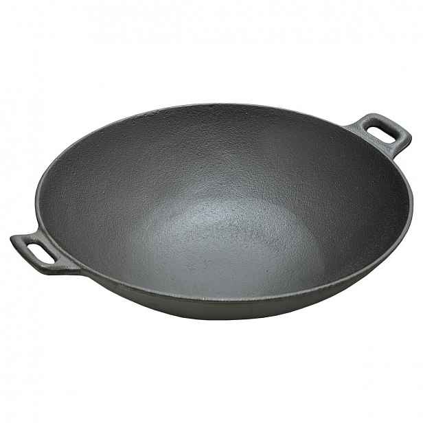 Cattara 13069 Grilovací pánev Wok Litina, pr. 31 cm