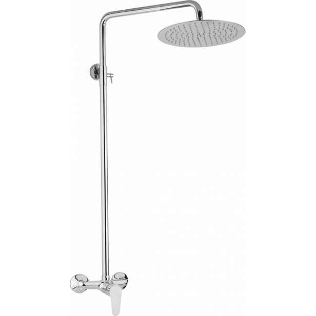 JB Sanitary Sprchová sestava s baterií TIRA s horním vývodem, průměr 30cm SD 61 000 00 4