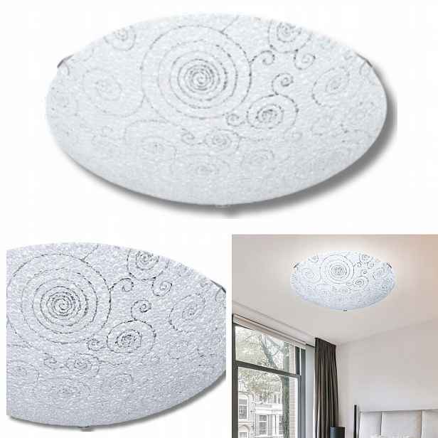 Moderní nástěnná Led lampa 25 cm Riconto 1 Teplá bílá