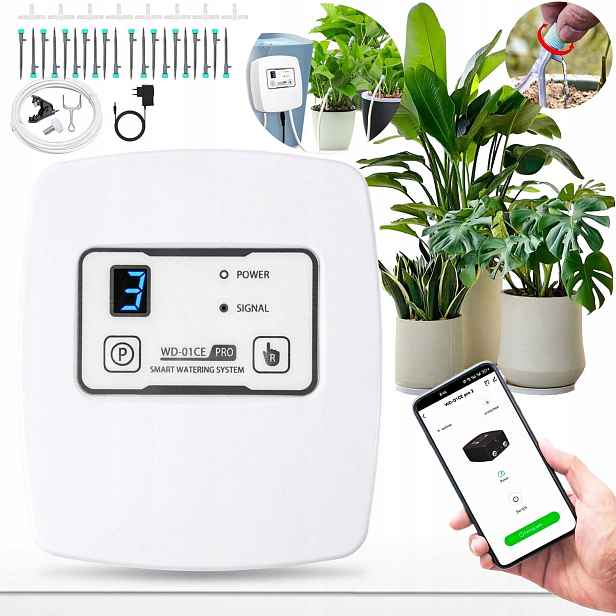 Zahrada Automatické Zařízení Na Zavlažování Rostlina Nástroj Pro Zavlažování