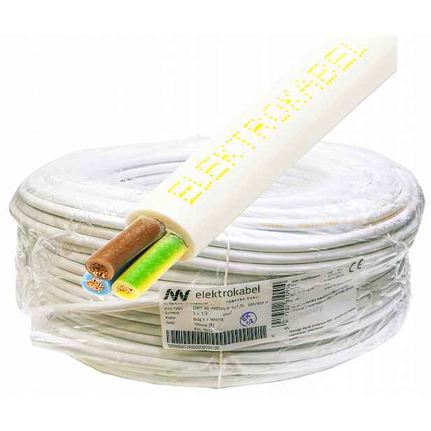 Dílenský kabel Owy 3x1,5 mm Cu lanko měděné 100 m