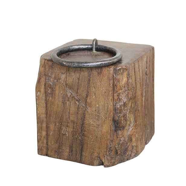 Hnědá dřevěná zarážka ke dveřím Grimaud Unit  Chic Antique