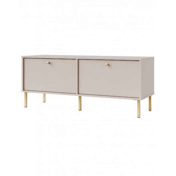 TV stolek Tokyo 2 pískově béžová 120 cm (302)