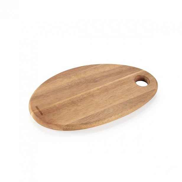 Servírovací a krájecí deska oválná FEELWOOD 27 x 18 cm