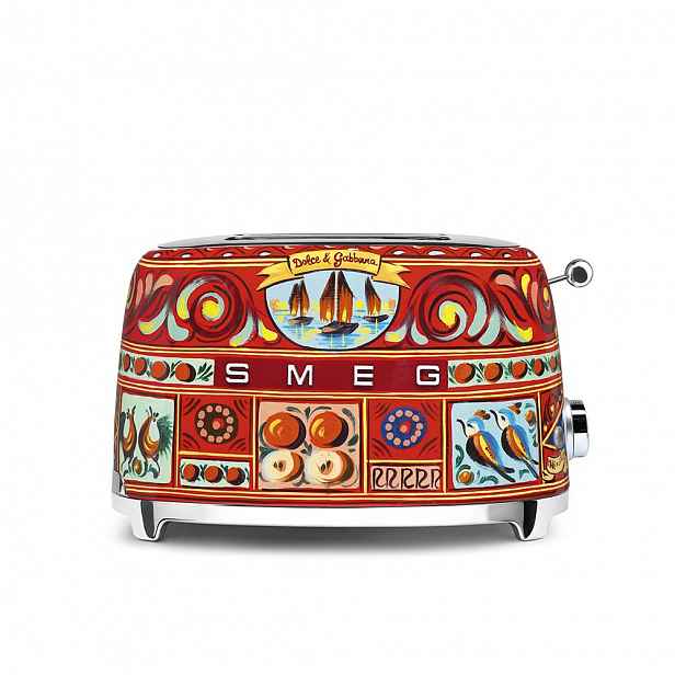 Smeg Toustovač dolce & gabbana, 2x2 TSF01DGEU
