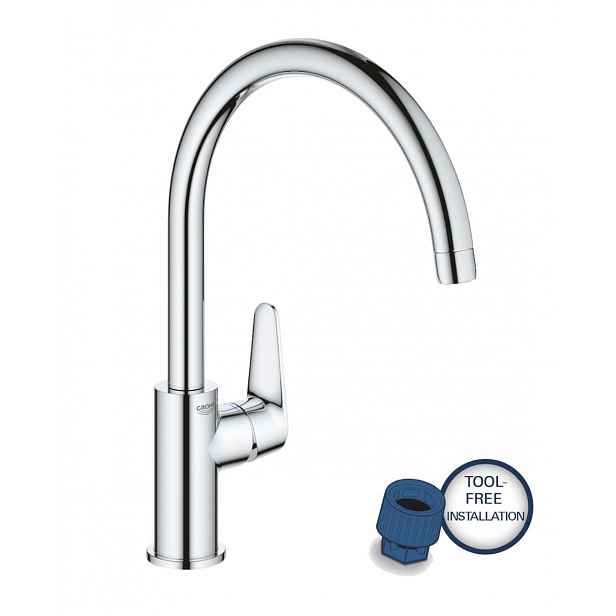 Grohe Start Curve - Dřezová baterie, chrom 31554001