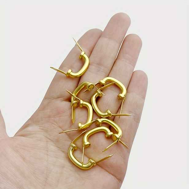 TEMU 10 ks 20x10 mm Mini Úchytky Inline Táhla Stříbrné Knoflíky s Nohou Vintage Dřevěná Dárková Krabička na Šperky a Kosmetiku Dekorace ze Slitiny
