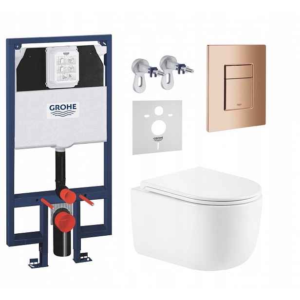 7v1 Wc Set, Stelaz Grohe Slim Wc Mísa Tornado Imprese Tlačítko