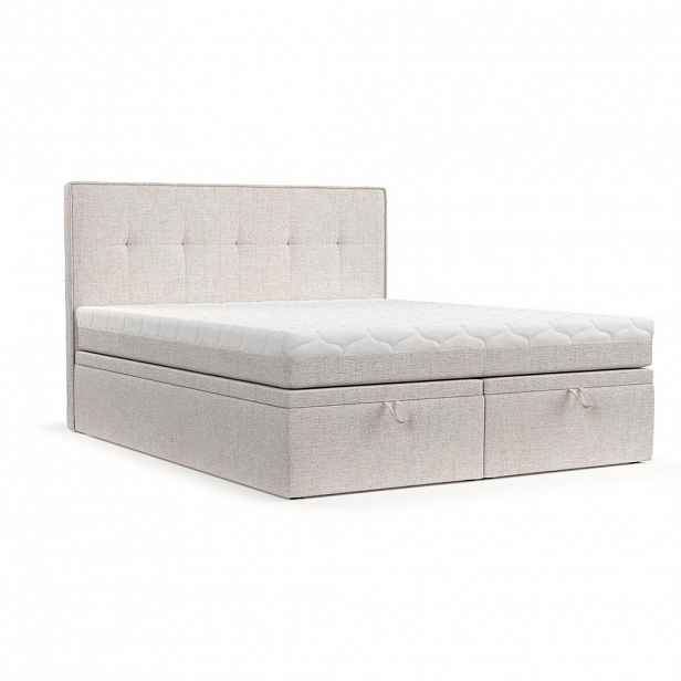AltaBeds POSTEL BOXSPRING ARIVO 200/200 Písková