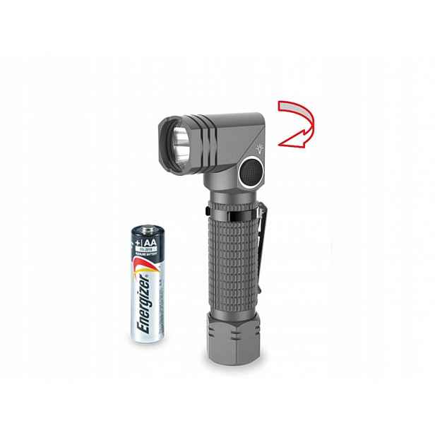 Kapesní Led Uv lampa Otočná inspekční lampa s klipem IP54, kov