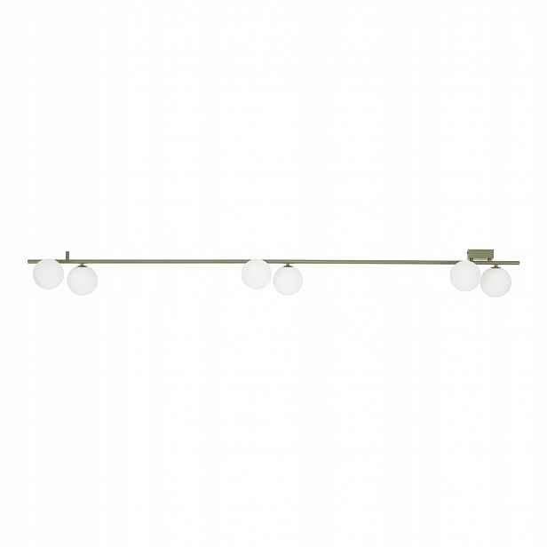 Stropní nástěnné svítidlo Imelo Zelený kov 6 zdrojů G9 197 cm Tk Lighting