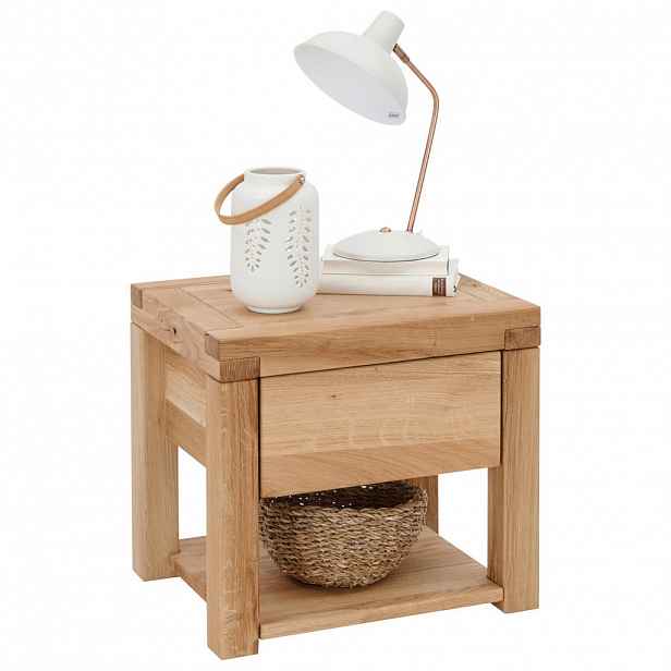 Linea Natura NOČNÍ STOLEK, dub, barvy dubu, 50/45/40 cm - 000898000203
