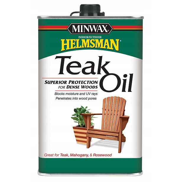 Minwax Teak Oil 946 ml – olej na nábytek, terasy, Uv ochrana