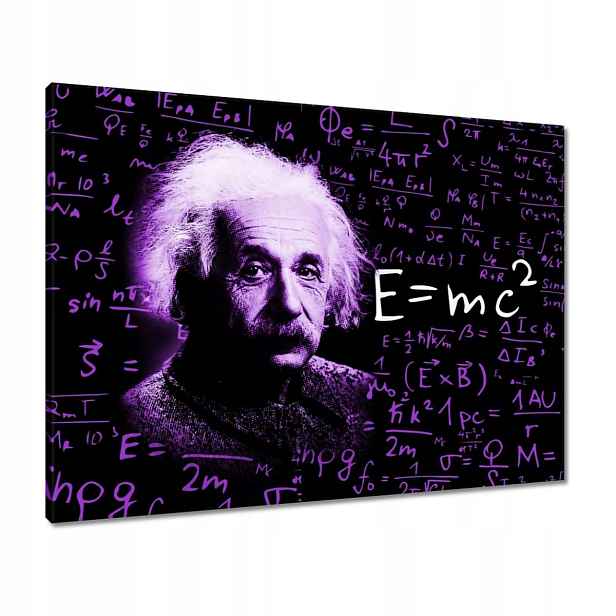 Obrazy 80x60 Fialový profesor