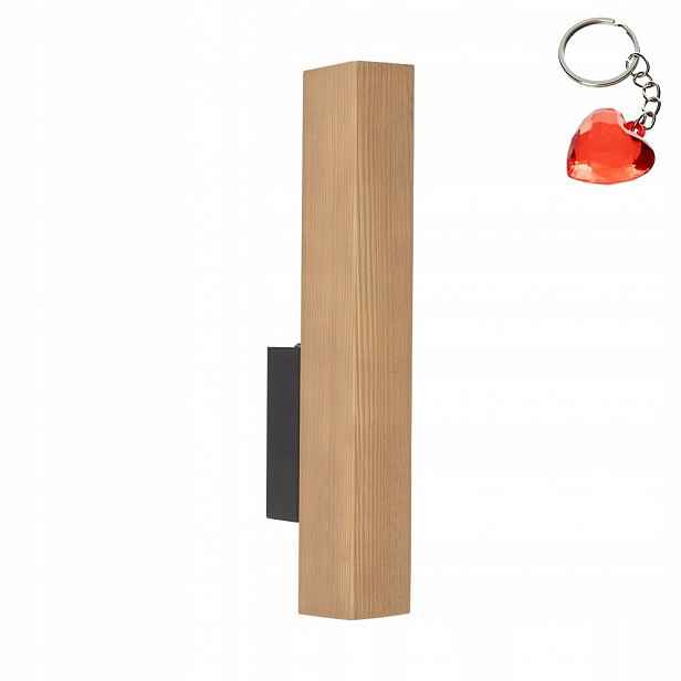 Lampa stolní lampa teplá bílá 3000K dřevěná kovová 31 cm Tk Lighting