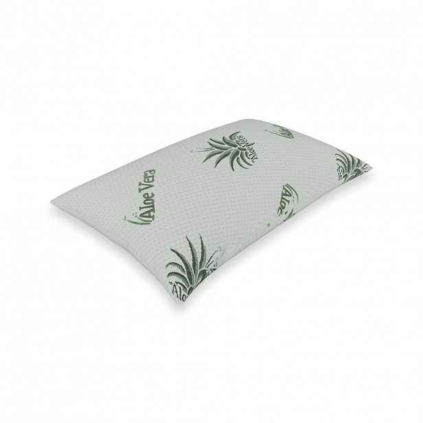 Schlaftroll POLŠTÁŘ 40x80 cm – ergonomický polštář z paměťové pěny s Aloe Vera potahem, prodyšný a pohodlný