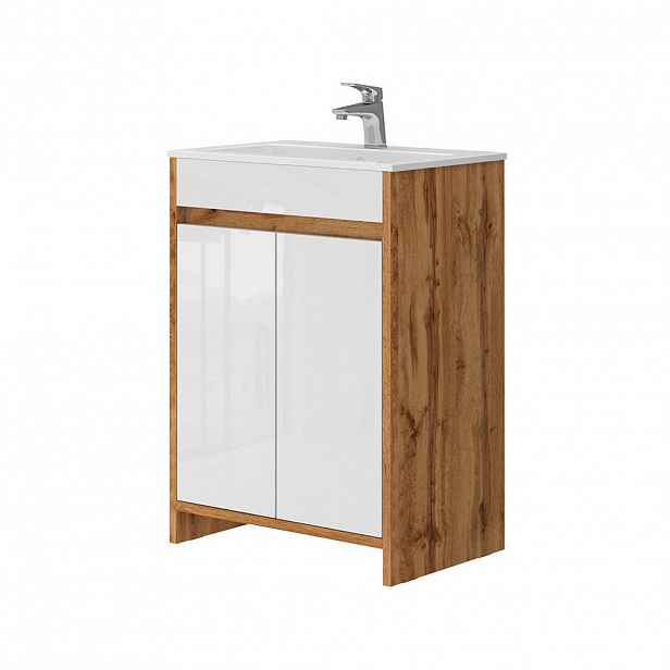 Vicco VANITY UNIT Lemgo, Zlatý mocný dub, 2dílná