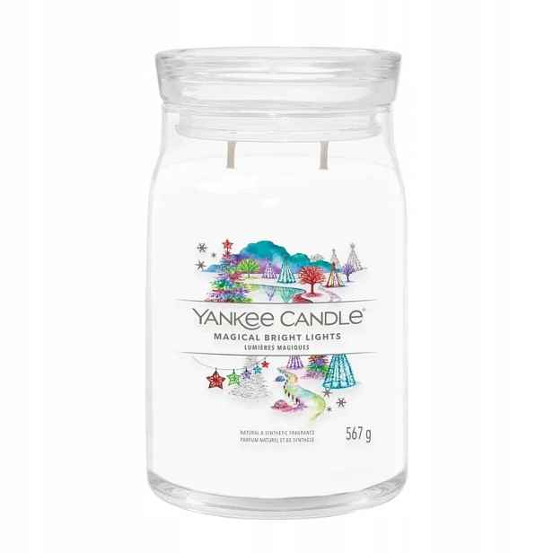 Yankee Candle Velká vonná svíčka Magical Bright Lights Vánoční
