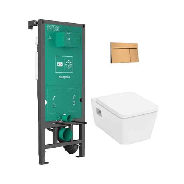 Závěsný WC set Hansgrohe EluPura Original Q HGWCBAL18