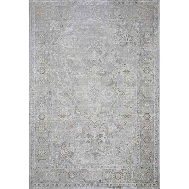 Koberec 140x190 Elba 4 Ornament světle ocelový