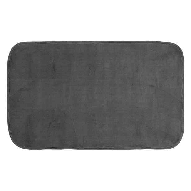 Antracitová koupelnová předložka 45x75 cm Vitamine – douceur d'intérieur