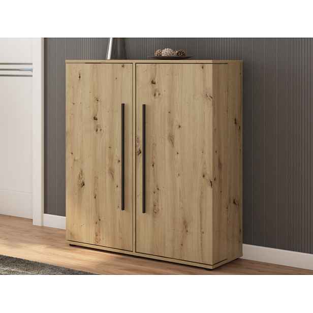 Dvojitý botník Smart, dub artisan