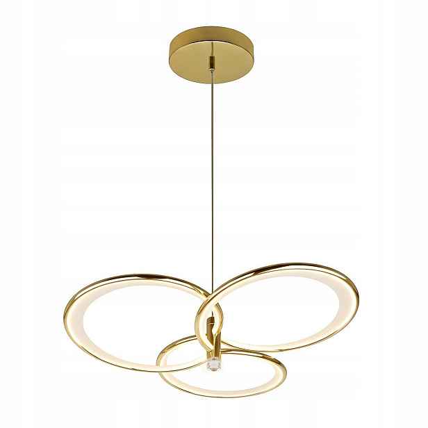 Závěsná lampa Azina Zlatá Led 27 W LP-4852/3P Light Prestige
