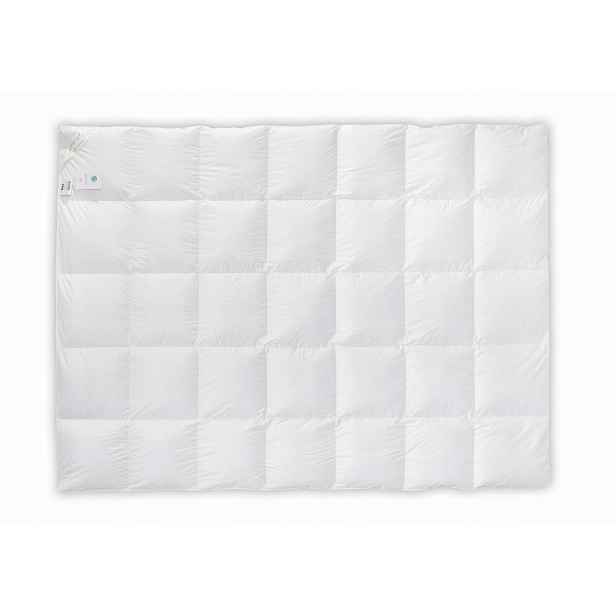 Přikrývka Husí Peří 70% 135x200 Basic Celoroční 1100 g bílá
