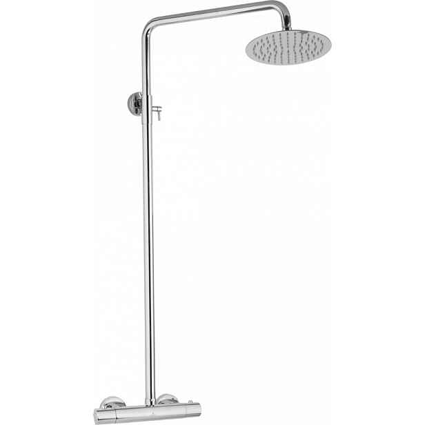 JB Sanitary Sprchová sestava s termostatickou baterií s horním vývodem, průměr 25cm ST 61 000 00 6