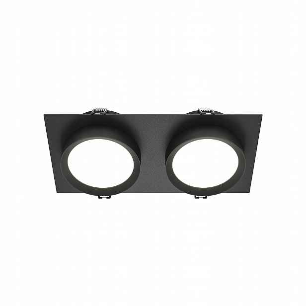 Maytoni Technical Hoop Zapuštěná lampa DL086-02-GX53-SQ-B černá