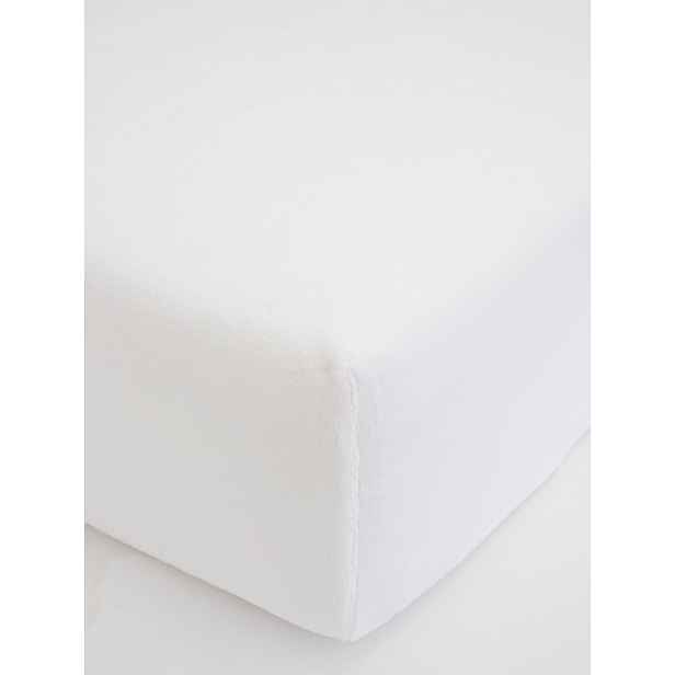 MKLuzkoviny.cz Prostěradlo mikroplyš Deluxe do postýlky 70 x 140 cm - bílé