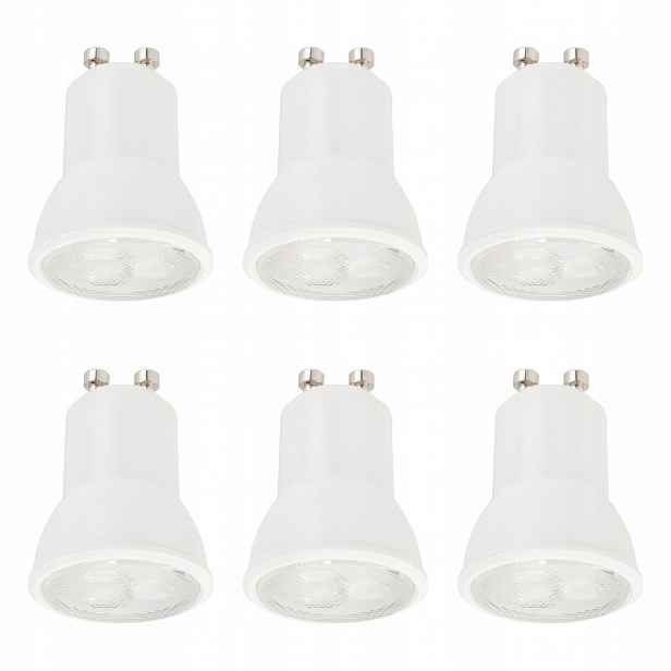 Tk Lighting Sada 6x Led žárovka 3W GU10 Mini MR11 18196