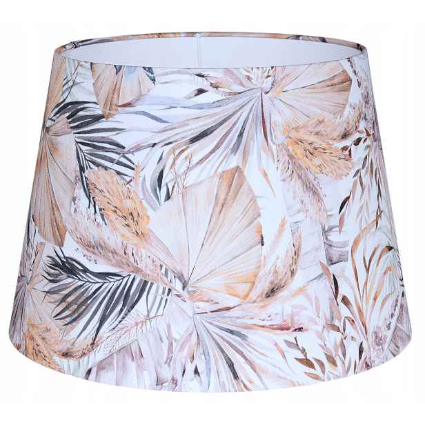 Boho Listy Stínidlo pro lampu Zavinovací Okraje E27 30/40 h28 cm Primavera