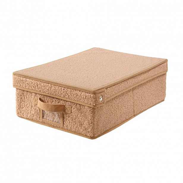 Calicosy ÚLOŽNÁ krabice s béžovým froté víkem - D 31,5 cm