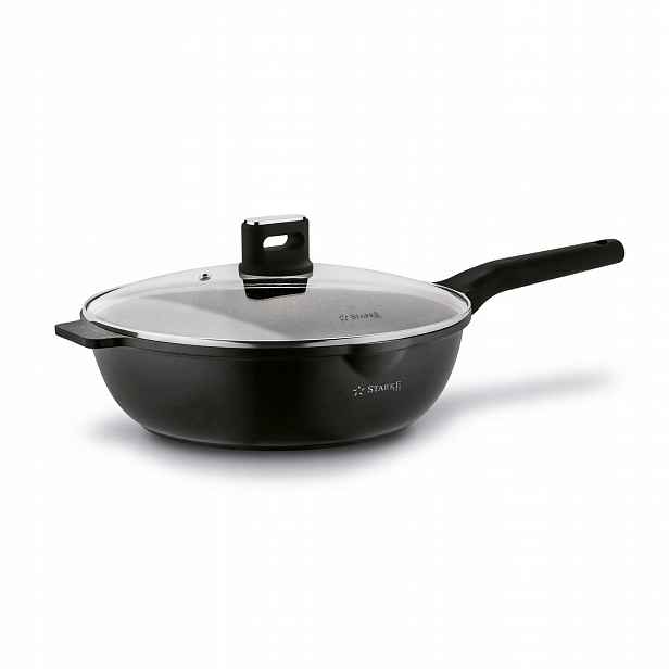 Pánev Wok na indukci s poklicí 30 cm